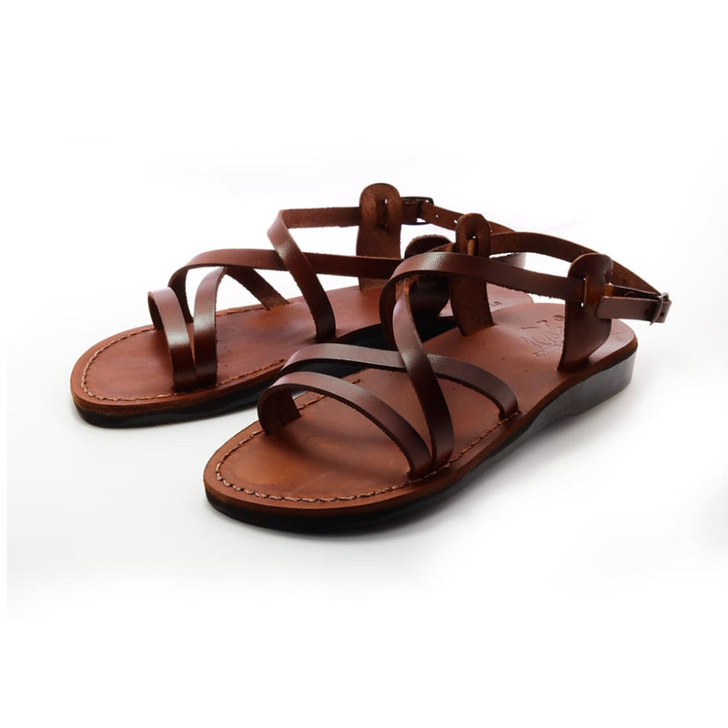  sandals, Handmade Greek sandals Tan Model 2 - Holysouq - Handmade Leather Creations