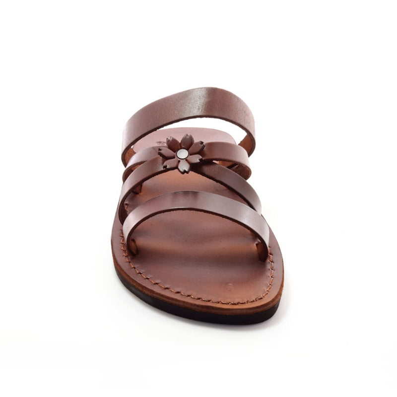  sandals, Brown Leather Sandals For Women Model 56 - Holysouq - Handmade Leather Creations