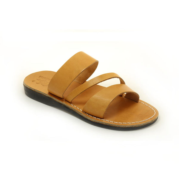 Shafir - Leather strappy Jesus sandal – Holysouq - Handmade