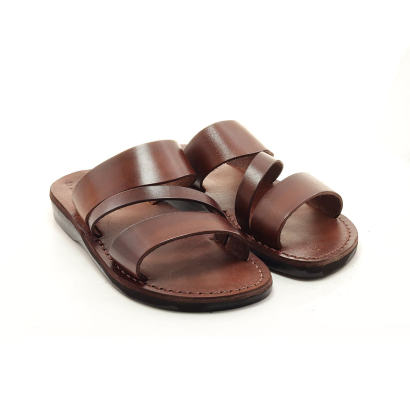  sandals, Tan Leather Sandals Model 9 - Holysouq - Handmade Leather Creations