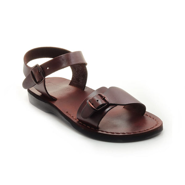  sandals, Brown leather sandals Model 1 - Holysouq - Handmade Leather Creations