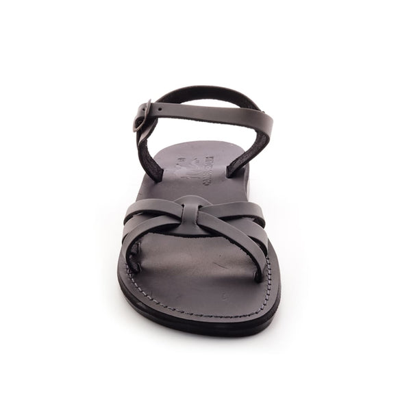  sandals, Black Women's Leather Sandals Model 61 - Holysouq - Handmade Leather Creations