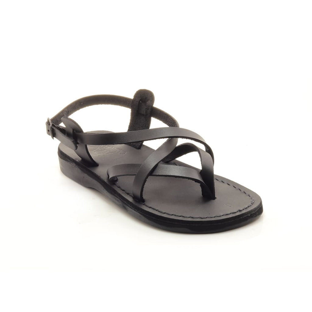 Black store jesus sandals