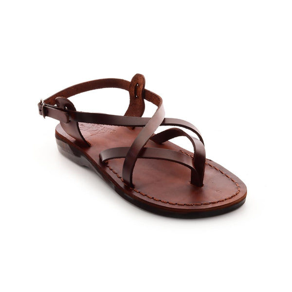  sandals, Brown Leather Sandals for women Model 5 - Holysouq - Handmade Leather Creations